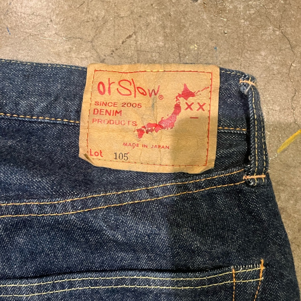 OrSlow Classic Indigo Jeans